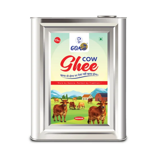 Goa A1 Pure Cow Ghee - 15KG Tin