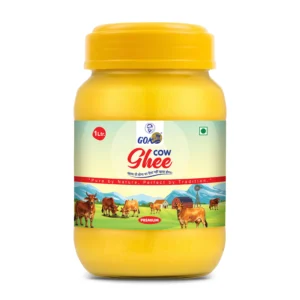 Goa A1 Pure Cow Ghee 1Ltr. - Plastic Bottle