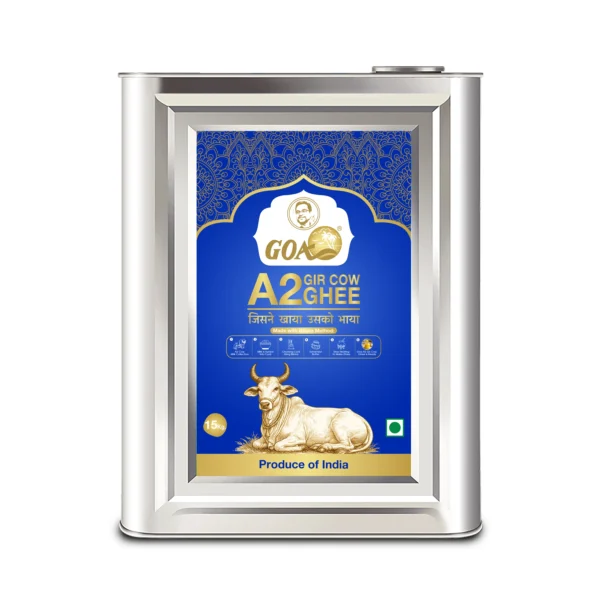 Goa A2 Cow Ghee - 15Kg Tin
