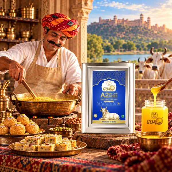 Goa A2 Cow Ghee - 15Kg Tin